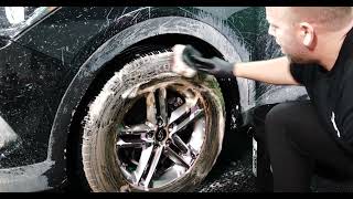 Turtle Wax Hybrid Solutions HyperFoam Wheel Cleaner amp Tyre Prep [upl. by Ecertap]