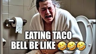 Story time Taco Bell made me sick diarrhea and vomit warning 🤮🤮🤮💩💩💩 [upl. by Sybille899]