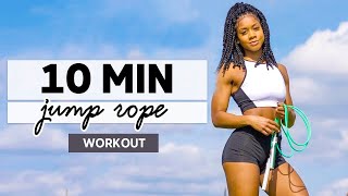 10 minute Jump Rope Workout [upl. by Virginia391]