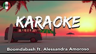 Boomdabash ft Alessandra Amoroso  KARAOKE TestoLyrics [upl. by Nemra]