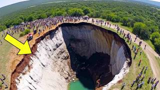 Massive Sinkhole Appears On Familys Land Leads To Huge Discovery [upl. by Stoffel]