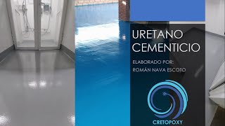 URETANO CEMENTICIO  Crepoxy [upl. by Idnis79]