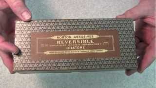 Norton Pike Reversible Oilstone Sharpening Stone  Part 1 [upl. by Hashum]