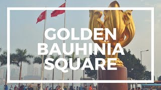 What is the Golden Bauhinia Square  Hong Kong [upl. by Essirahc]