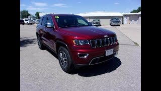 2018 Velvet Red Pearlcoat Jeep Grand Cherokee Limited 4X4 KJ2202 Motor Inn Auto Group [upl. by Yme933]