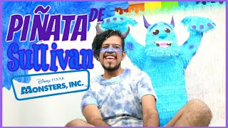 Piñata GIGANTE de SULLIVAN Mosters INC DIY EDREI POP [upl. by Annerahs]