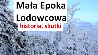 Mała Epoka Lodowcowa  historia skutki ocena [upl. by Kampmann827]