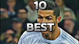 TOP 10 BEST FOOTBALLERS OF ALL TIME [upl. by Klement]