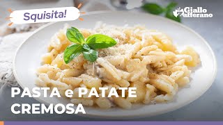 PASTA e PATATE super CREMOSA e FACILE INTRAMONTABILE 🥔😍 [upl. by Suedaht]