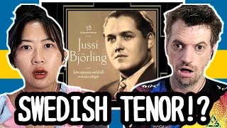 Our FIRST Reaction to Jussi Björling  O HELGA NATT O Holy Night in SWEDISH [upl. by Angelika]