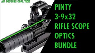 Pinty 39x32 rifle scope optics bundle [upl. by Nyre]