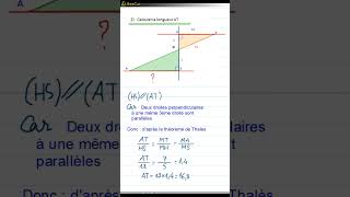 BREVET Maths 2022 Amérique du Nord corrigé de Ex 1 Géométrie [upl. by Franckot]