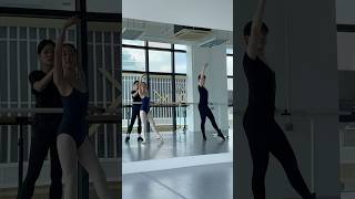 Battlement Tendu 🌟 Quality over quantity ballet balletclass dance [upl. by Alyak]