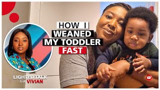 How I weaned my toddler fast without drama [upl. by Enelyar]