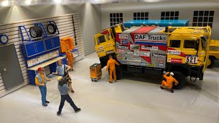 Jan de RooyDAKAR Classic DAF Dubbelkop🇳🇱DeRooyTransportSon daf dakar dakardesertrally [upl. by Malony117]