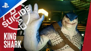 Suicide Squad Kill the Justice League  King Shark Trailer  PS5 Games [upl. by Loredo125]