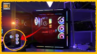 커세어 ICUE 5000T PC 케이스 리뷰 커세어 LL120 RGB 팬 3개와 icu 커맨더 코어 XT 팬 허브가 기본으로 탑재된 PC 케이스 교체 [upl. by Jean-Claude]