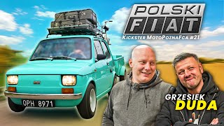 Fiat 126p  MALUCH od DUDY  Kickster MotoPoznaFca 21 [upl. by Owiat]