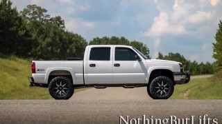 2004 Chevy Z71 6quot lift 34s 20x10 [upl. by Wieche]