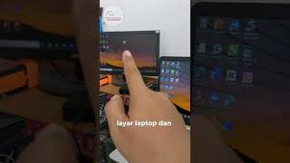 Solusi Input Signal Out of Range di Monitor Eksternal untuk Laptop HP 14s shorts laptop tutorial [upl. by Llenaej]