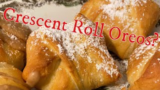 Crescent Roll Oreos Yay or Naayy  Air Fryer Recipes [upl. by Krawczyk]