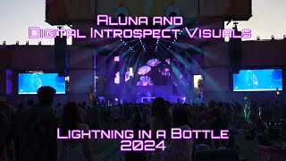 Aluna with Digital Introspect visuals at Lightning in a Bottle 2024 [upl. by O'Carroll]