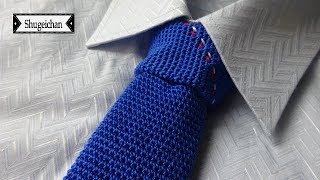 Corbata FACIL tejida a CROCHET [upl. by Ydnim533]