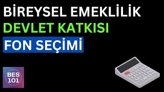 BİREYSEL EMEKLİLİK DEVLET KATKISI FON SEÇİMİ  Bes Faizli  Faizsiz DK [upl. by Creedon53]