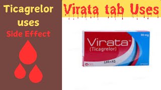 VIrata tab Uses  Ticagrelor Uses in hindiurdu [upl. by Hadihsar]