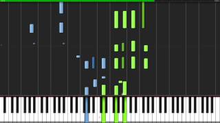 Happy Birthday to You Piano Tutorial Synthesia  Piano Man [upl. by Ziegler]