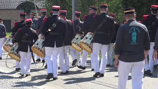 Weekend de Pâques Sortie du corps doffice de la marche Sainte Rolende Joncret 2019 3 [upl. by Tikna]