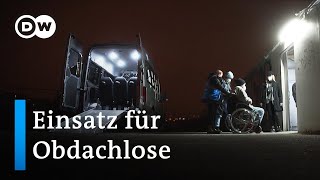 Kältebus in Berlin Einsatz für Obdachlose  DW Reporter [upl. by Gilpin942]