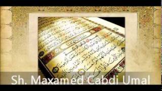 Tafsiirka Surah 107 AlMacamun  Sh Maxamed Cabdi Umal [upl. by Aciret]