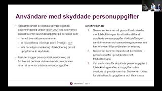 Behandling av personuppgifter i Skolverkets digitala provtjänst Skolverket [upl. by Aspa651]