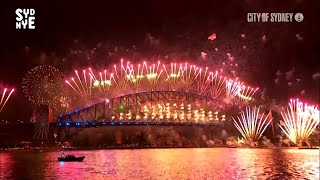 Sydney  New Years Eve Fireworks ohňostroj 1 1 2024 [upl. by Regine953]