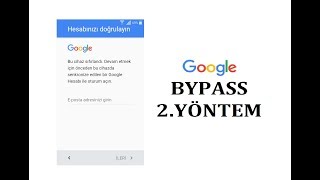 Bu Cihaz Sıfırlandı  Google Account Bypass 2 Yöntem Talk back Yöntemi [upl. by Burns]