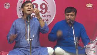 CARNATICA BROTHERS KNSashikiran amp PGanesh Vocal Duet  Mudhra’s 29th Fine Arts Festival [upl. by Aidil]