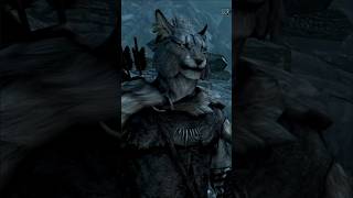 Skyrim Combat Npc🤯 elderscrolls game khajiit skyrim [upl. by Aneryc]