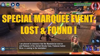 Special Marquee Event Lost amp Found I  Unlocking Padawan Sabine Wren  Basic PlayThrough [upl. by Snej]