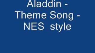 Aladdin  Theme Song  NES style [upl. by Ahsam]