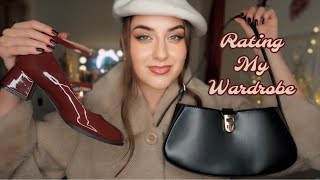 ASMR ich bewerte meinen Kleiderschrank 😍 Favoriten Rating my Wardrobe Whisper Rambling  Deutsch [upl. by Nrek]