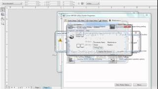 Cara head Cleaning Printer dari CorelDraw [upl. by Aimar]