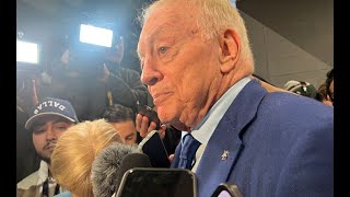 Cowboys Jerry Jones comments after a devastating loss to the Packers [upl. by Jarid21]