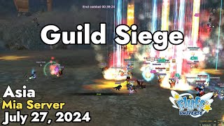 Guild Siege Mia Server July 27 2024  Flyff Universe [upl. by Narra9]