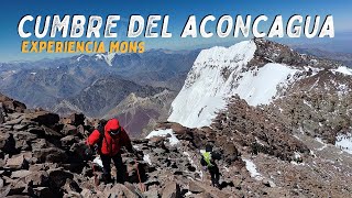 Emotiva Cumbre del Aconcagua 6962 msnm [upl. by Haonam]