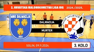 2 HMNL Jug DALMACIJA  MURTER 65 09112024 [upl. by Hara]