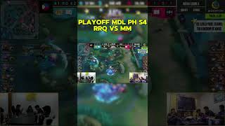 rrq vs mm playoff mdl ph s4 shorts [upl. by Eelrefinnej967]