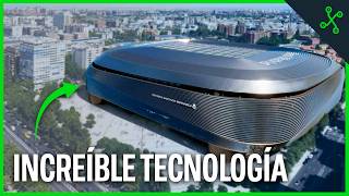 ¿Conoces TODA la TECNOLOGÍA del nuevo ESTADIO SANTIAGO BERNABÉU [upl. by Wagner]