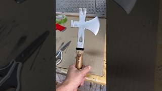 Hatchet Restoration 🪓 axe battleaxe wood restore recycle [upl. by Drofiar]