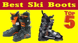 Top 5 Best Ski boots 2021 [upl. by Clellan176]